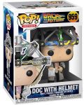 Figurina Funko POP! Movies: Back to the Future - Doc with Helmet - 2t