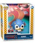 Figurina Funko POP! Game Cover: Sonic The Hedgehog 2 - Sonic (Special Edition) #01 - 2t