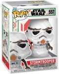 Figurina Funko POP! Movies: Star Wars - Stormtrooper (Holiday) #557 - 2t