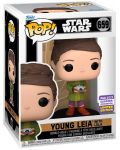 FigurinăFunko POP! Movies: Star Wars - Young Leia (Convention Limited Edition) #659 - 2t