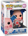 Figurina Funko POP! Games: Pokemon - Mr. Mime #582 - 2t