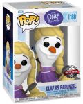 Figurină Funko POP! Disney: Frozen - Olaf as Rapunzel (Special Edition) #1180 - 2t