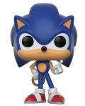 Figurina Funko Pop! Games: Sonic The Hedgehog - Sonic With Ring, #283 - 1t
