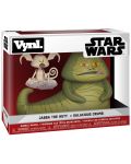 Figurina Funko VYNL! Movies: Star Wars - Pack Jabba & Salacious Crumb - 2t