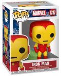 Figurină Funko POP! Marvel: Holiday - Iron Man #1282 - 2t