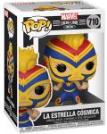 Figurina Funko POP! Marvel: Lucha Libre Edition - La Estrella Cosmica (Captain Marvel) #710 - 2t