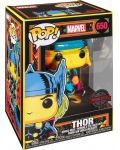 Figurina Funko POP! Marvel: Black Light - Thor #650 - 2t