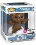 Figurina Funko POP! Movies: Star Wars - Chewbacca (Battle at Echo Base) (Special Edition) #374 - 2t