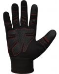 Mănuși de fitness RDX - W1 Full Finger+, roșu/negru - 4t