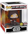 Figurina Funko POP! Deluxe: Movies - Star Wars - Darth Sidious (Glows in the Dark) (Special Edition) #519 - 2t