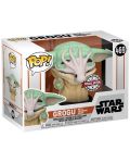 Figurina Funko POP! Television: The Mandalorian - Grogu with Chowder Squid (Special Edition) #469 - 2t