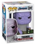 Figurina Funko POP! Marvel: Avengers - Thanos with Magnetised Arm Exclusive Limited Edition #592 - 2t