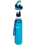 Sticlă filtrantă pentru apă Aquaphor - City, 160010, 0,5 l, albastru - 3t
