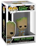 Figurină Funko POP! Marvel: I Am Groot - Groot with Grunds #1194 - 2t