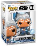 Figurina Funko POP! Movies: Star Wars - Ahsoka Tano (The Clone Wars 20th) (Special Edition) #658 - 2t