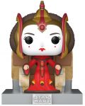 Figurină Funko POP! Deluxe: Star Wars - Queen Amidala on the Throne #705 - 1t