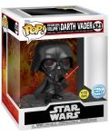 Figurină Funko POP! Deluxe: Star Wars - Darth Vader (Red Saber Series Vol. 1) (Glows in the Dark) (Special Edition) #523 - 2t