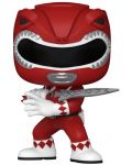 Figurină Funko POP! Television: Mighty Morphin Power Rangers - Red Ranger (30th Anniversary) #1374 - 1t