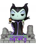 Figurina  Funko POP! Deluxe: Răufăcătorii se adună - Maleficent cu Diablo (ediție specială) #1206 - 1t