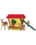 Set joc  Schleich Farm World - Hrănitoare pentru animale de pădure - 1t