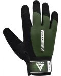 Mănuși de fitness RDX - W1 Full Finger , verde/negru - 3t