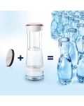 Carafă filtrantă pentru apă BRITA - Fill&Serve Mind, 1.3 l, afine - 4t