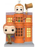 Figurină Funko POP! Deluxe: Harry Potter - Fred Weasley with Weasley's Wizard Wheezes (Special Edition) #158 - 1t