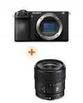 Aparat foto Sony - Alpha A6700, Black + Obiectiv Sony - E, 15mm, f/1.4 G - 1t