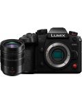 Aparat foto fără oglindă Panasonic - Lumix GH6, 12-60mm, Black - 1t