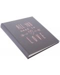 album foto Goldbuch - All You Need Is Love, gri, 30 x 31 cm - 2t