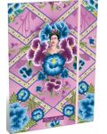 Mapa cu elastic A4 Lizzy Card - Frida Kahlo Purpura - 1t