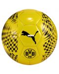 Minge de fotbal Puma - BVB FtblCore, mărimea 5, galben - 2t