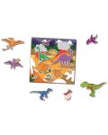 Carte cu stickere Galt - Dinozauri, 150 stickere reutilizabile - 2t