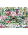 Puzzle Galison de 300 piese - Michael Storrings Japanese Tea Garden - 2t