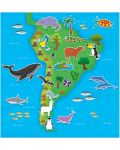 Carte cu stickere Galt - Animale din intreaga lume, 150 stickere reutilizabile - 2t