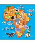 Carte cu stickere Galt - Animale din intreaga lume, 150 stickere reutilizabile - 3t