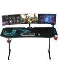 Birou de gaming Ultradesk - Frag XXL, albastru - 1t