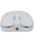 Set mouse și pad pentru gaming  White Shark - MEGALODON, син/alb  - 7t