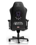 Scaun de gaming noblechairs - HERO Black Panther Edition, negru/mov - 9t