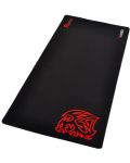 Mouse pad gaming Thermaltake - Dasher Extended Battle, Dragon Edition, XXL, moaale, negru - 2t