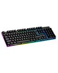 Tastatura gaming Marvo - K604, RGB,neagră - 2t