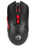 Mouse gaming Marvo - M701W, optic, wireless, negru - 1t