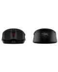 Mouse de gaming HyperX - Pulsefire Haste 2, optic, wireless, negru - 5t