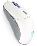 Mouse de gaming Endorfy - GEM Plus, optic, Onyx White - 3t