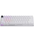 Tastatura gaming  Logitech - PRO X 60 LIGHTSPEED, wireless, Tactile, albă - 2t