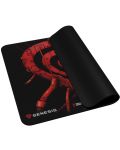 Mouse pad pentru gaming Genesis - Pump Up The Game, S, negru - 3t
