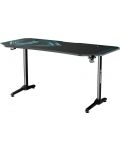 Birou de gaming Ultradesk - Frag XXL, albastru - 4t