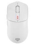 Mouse de gaming Genesis - Zircon 500, optic, wireless, alb - 1t