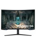 Monitor de gaming Samsung - Odyssey G6, 32",QHD,240Hz, 1ms, negru - 1t