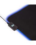 Mouse pad gaming Thermaltake - Level 20 RGB Extended, XXL, moale, negru - 6t